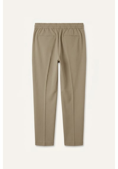Defacto Beli Bağcıklı Lastikli Cepli Jogger Fit Her Yöne Esneyen Yumuşak Tuşe Pantolon A9943ax26spkh454 Haki-kh454
