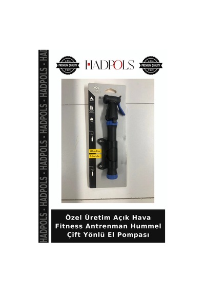 Özel Üretim Açık Hava Fitness Antrenman Hummel Çift Yönlü El Pompası Çok Renkli