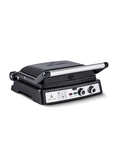 Aryıldız Multi Grill Tost Makinesi Siyah
