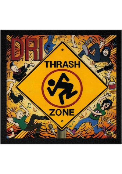 Beam Dijital D.R.I. Trasher Zone Albüm Arma Peç Patch Yama