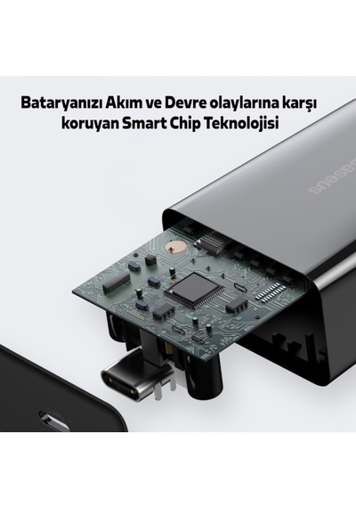 Baseus Speed Mini Quick Charger 20W Şarj Başlık Type-C Hızlı Şarj (496272265)