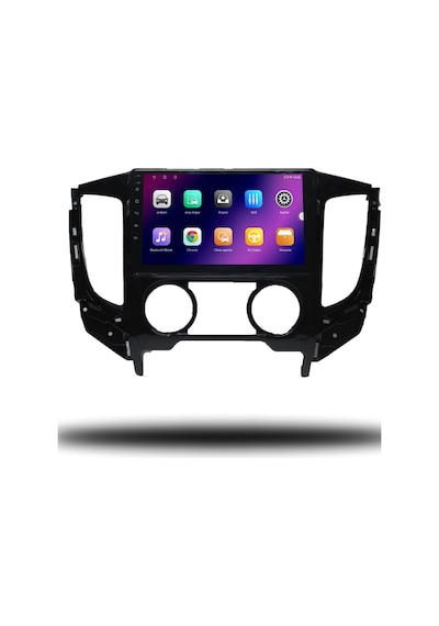 Carplayer Mitsubishi L200 2015-2022 Manuel Klima Uyumlu Android Multimedya 6gb Ram 128gb Hafıza