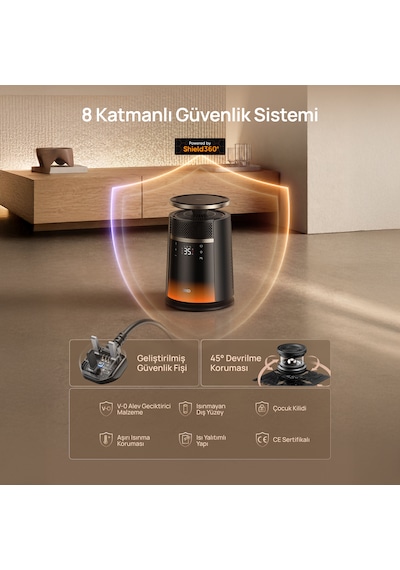 Dreo 720S 2000 W Akıllı Seramik Isıtıcı