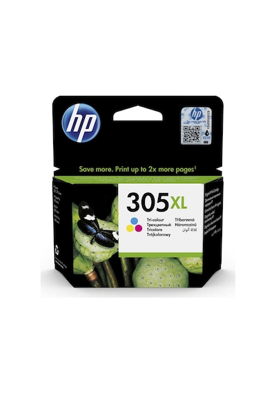 Hp 305Xl 3Ym63Ae Renkli Kartuş Yüksek Kapasiteli 2710
