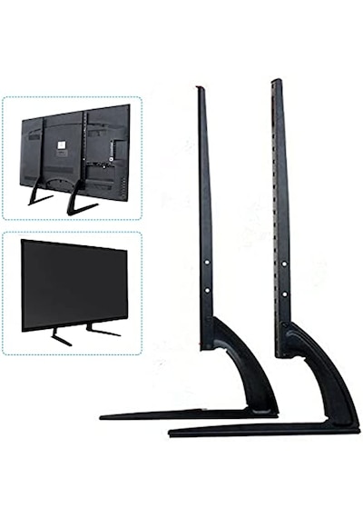 32-75'' Evrensel Masaüstü Tv Lcd Led Standı Ayarlanabilir Çelik Sabit Ekran Tv Standı