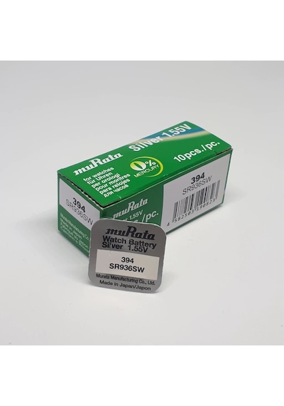 Murata 394 SR936SW Saat Pili 10'lu