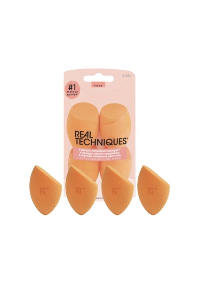 Real Techniques 4 Miracle Complexion Sponges 4 Lü Makyaj Süngeri Seti