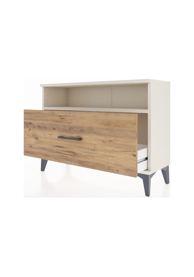 Arges Şifonyer Tek Raflı Tek Çekmeceli 88x30x64 Aytaşı-çam Aytaşı