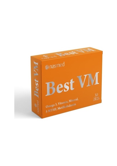 Nasmed Best Vm2 Turuncu 30 Yumuşak Jel Kapsül