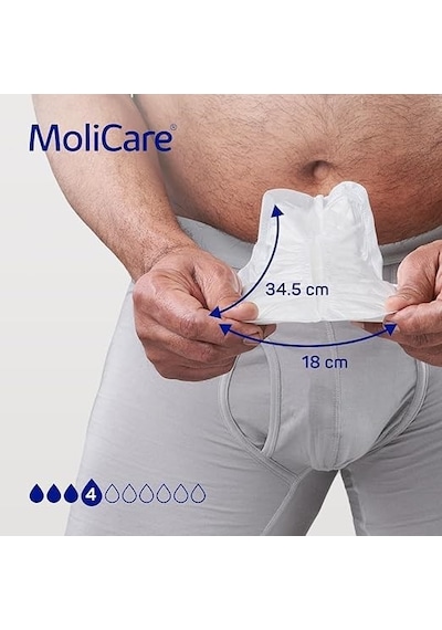 Molicare Men Pad 4 Damla Erkek Mesane Pedi 14 Lü Standart