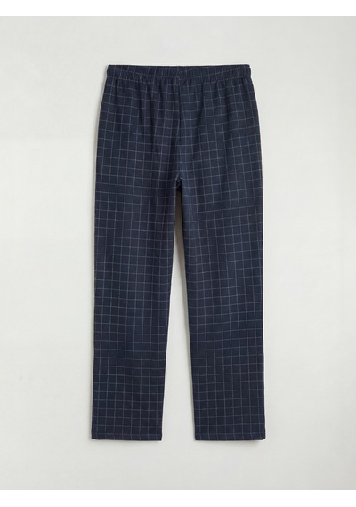 Lc Waikiki Lc Waıkıkı Lacivert Standart Kalıp Ekose Erkek Pijama Alt