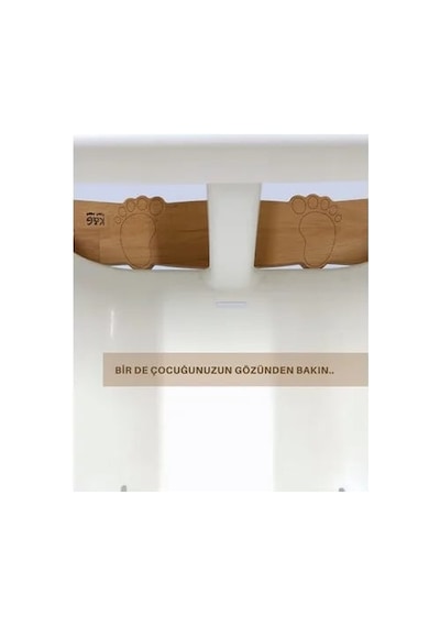 K&g Foot Rest Ahşap Mama Sandalyesi Ayak Koyma Desteği, Ikea Antilop, E Bebek Baby Plus Star Faros Orzo