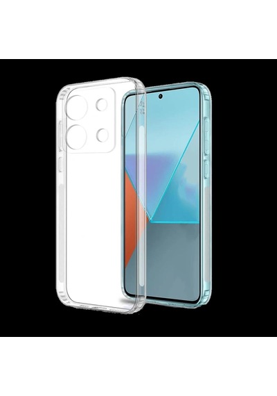 Bikapak Eco Silikon Redmı Note 13 Pro Şeffaf Kapak