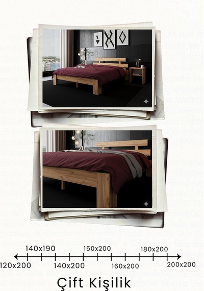 Lotus Çift Kişilik Mdf Karyola Lotus Çift Kişilik Mdf Karyola
