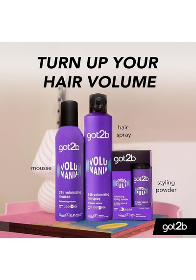 Volumania 24h Hacim Veren Köpük 250 Ml, Saç Şekillendirici Köpük, Hacim Artırıcı Saç Köpüğü, Güçlü Tutuş, Vegan Formül
