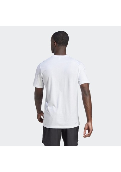 Adidas Im4373 Tr-es Fr Logo T Erkek T-shirt Beyaz