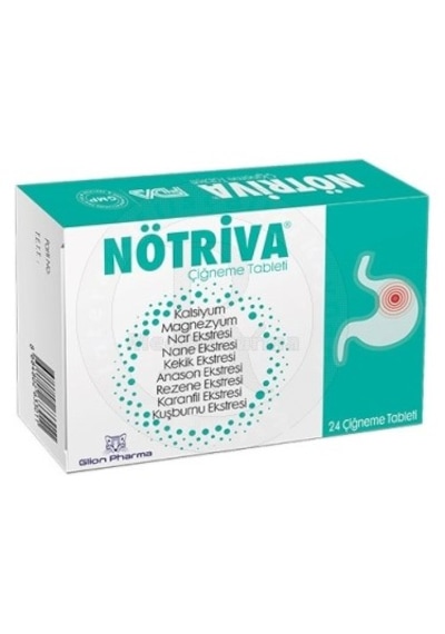 Nötriva 24 Çiğneme Tableti