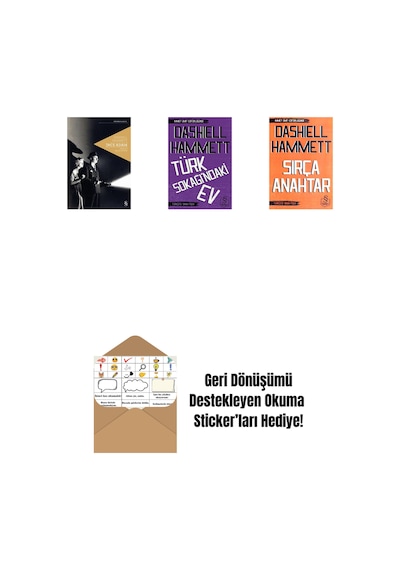 İnce Adam + Türk Sokağındaki Ev Cep Boy + Ailenin Laneti Cep Boy + Okuma Sticker'ları