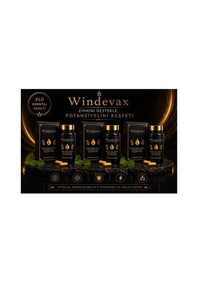 Windevax Avantaj Paket 3 x 60 Kapsül