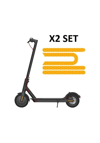 Xiaomi M365 Uyumlu Scooter Reflektör vida yerleri
