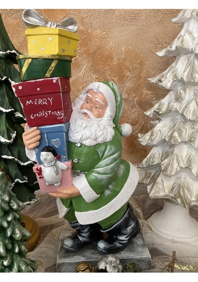 Noel Baba Ve Hediye Kutuları