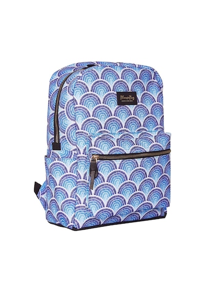Bloominbag Calm Waves 13-14 İnç Laptop / Macbook Sırt Çantası Mavi - Beyaz