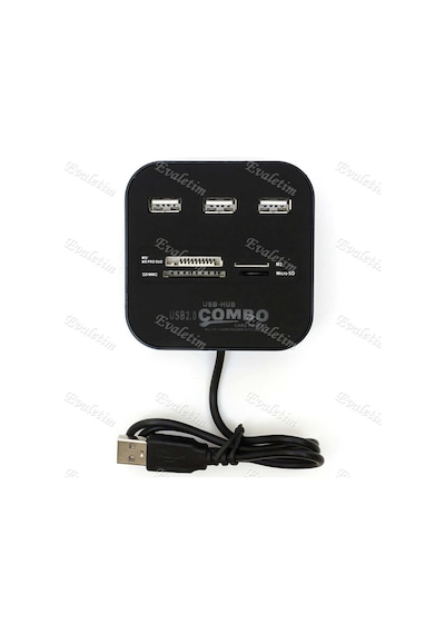 Usb Hub Çoklayici Kart Okuyucu 5043P Combo Ms Micro Sd Mmc Switch