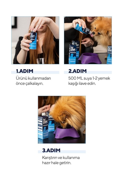 HiPet Kedi Ağız Bakım Suyu 100 ML