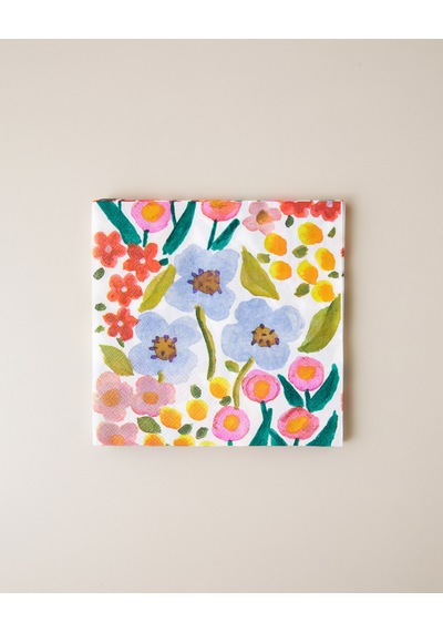 English Home Blossom Bloom 20'li Kağıt Peçete 33x33 Cm Mavi - Pembe