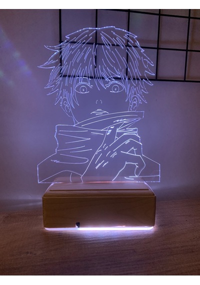 Jujutsu Kaisen Satoru Gojo 16 Renk Gece Lambası