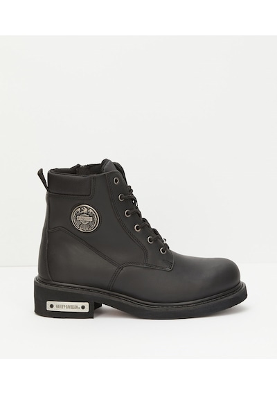 Harley Davidson Harley-davidson 025m100128 Jım Erkek Bot - Siyah Deri-siyah Deri