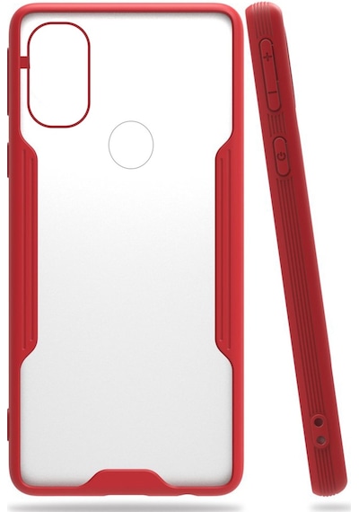 Nettech Oppo A33 Uyumlu Platin Seri Arka Koruma Kılıf - Kırmızı Kırmızı