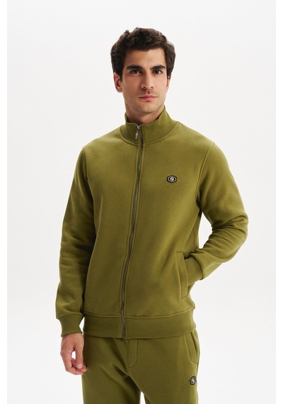 Ar-ma Erkek Örme Sweatshirt Regular Fit 3 İplik Basic Dik Yaka Tam Fermuarlı Cepli %70 Pamuk %30 Polyester K30324650702 Haki-h5 Haki Ar-ma Erkek Örme Sweatshirt Regular Fit 3 İplik Basic Dik Yaka Tam Fermuarlı Cepli %70 Pamuk %30 Polyester K30324650702 Haki-h5 Haki