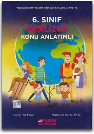 Esen Yayınları 6 Sınıf İngilizce Konu Anlatımlı