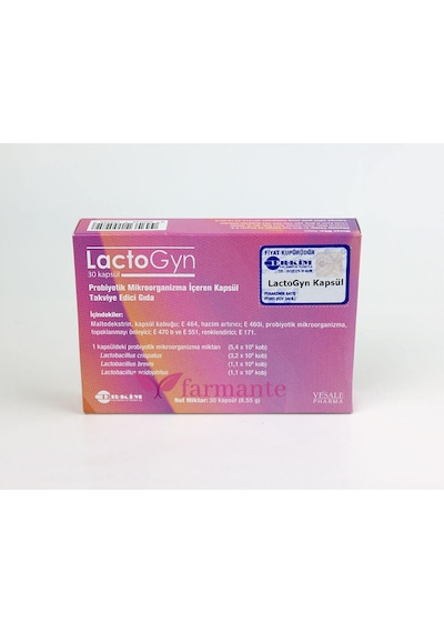 Lactogyn Probiyotik 30 Kapsül