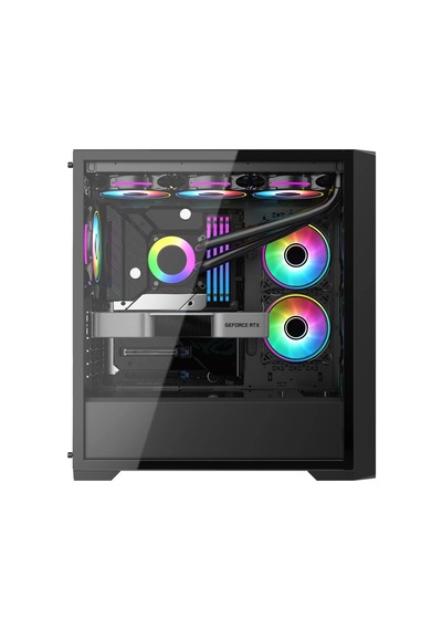 Frisby Fc-9445g Dynamıc Gaming Kasa, Rgb Fan 850w 80+bronze Kdo