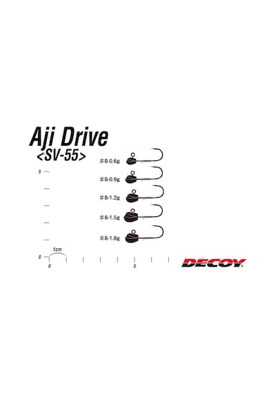 Decoy SV-55 Aji Drive Jighead
