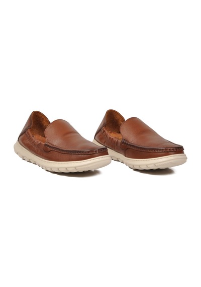 Voyager Taba Erkek Hakiki Deri Smart Casual Loafer Ayakkabı Hafızalı Rahat Taban Sensitive M599 M Voyager Taba Erkek Hakiki Deri Smart Casual Loafer Ayakkabı Hafızalı Rahat Taban Sensitive M599 M