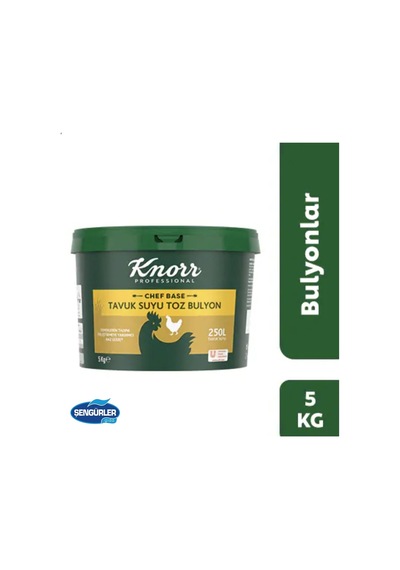 Chef Base Tavuk Suyu Toz Bulyon 5 Kg