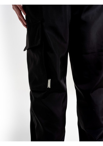 Baggy Fit Erkek Pantolon Siyah