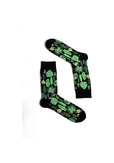 Ozzy Socks Yaprak Desenli Çorap (407226967) Çok Renkli