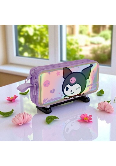 Kuromi Yeni Sezon Orjinal Kalem Çantası Lila