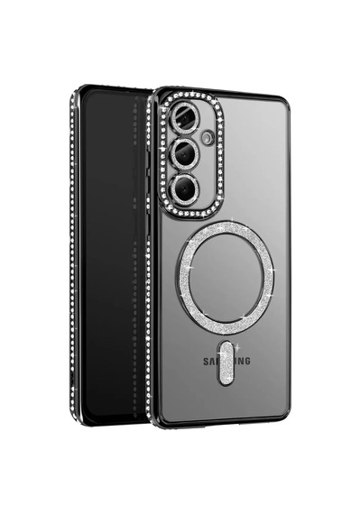 Newface Samsung Galaxy Uyumlu A57 5g Joke Simli Magneticsafe Kılıf - Siyah Diğer