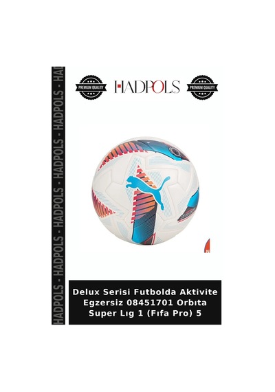 Delux Serisi Futbolda Aktivite Egzersiz 08451701 Orbıta Super Lıg 1 Fıfa Pro 5 Çok Renkli
