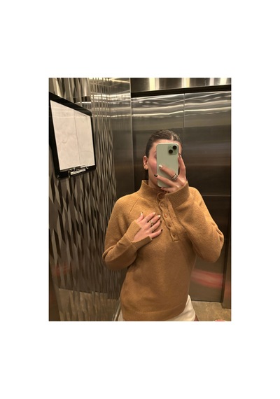 Maison Velora Kadın Whitmore Camel Yarım Balıkçı Yaka Düğme Detaylı Reglan Kol Yumuşak Dokulu Triko Kazak-27aj025 Kahverengi 923787776 Kahverengi Maison Velora Kadın Whitmore Camel Yarım Balıkçı Yaka Düğme Detaylı Reglan Kol Yumuşak Dokulu Triko Kazak-27aj025 Kahverengi 923787776 Kahverengi