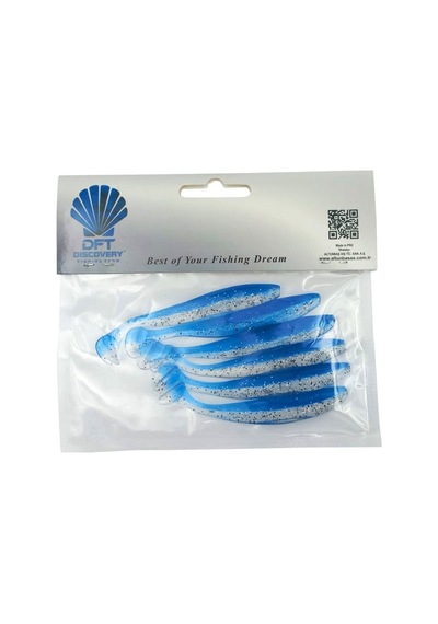 Dft Sasi 9 Cm 4 G İğnesiz Renk: 03 Mavi Simli 1/6 -
