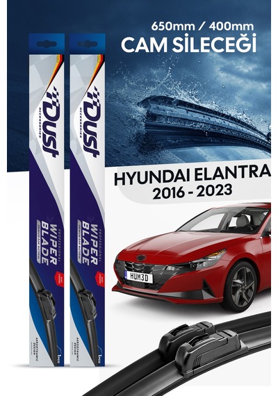 Hyundai Elantra Silecek Takımı 2016-2023 Uyumlu 650mm/400mm