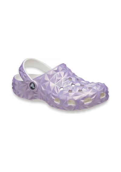 Crocs 209693 Classic Iridescent Geo Cgk Beyaz Çocuk Terlik Beyaz