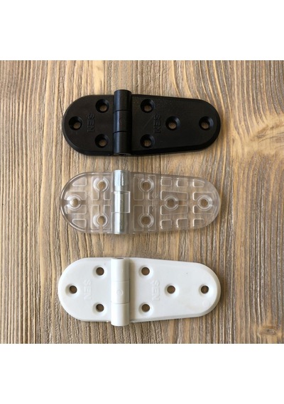 Plastik Oval Menteşe 9cm (2 Adet)