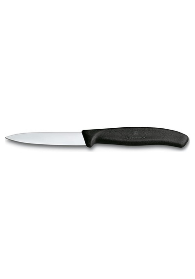 6.7603 Swissclassic 8cm Soyma Bıçağı, Siyah